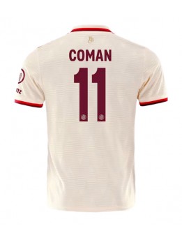 Moški Nogometna dresi replika Bayern Munich Kingsley Coman #11 Tretji 2024-25 Kratek rokav